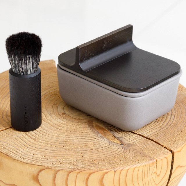 JIVA Face cleansing Brush hard & bowl set