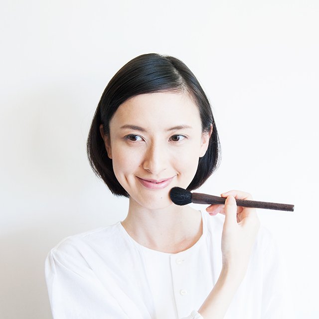 Angled face Brush
