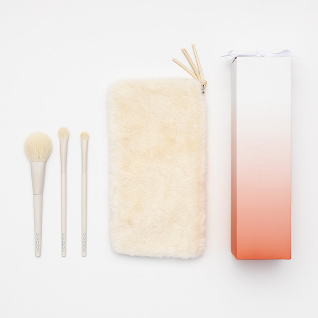 SHAQUDA Winter Brush set "Powder White"